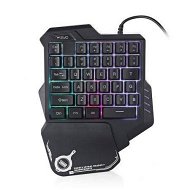 Detailed information about the product G30 Wired Gaming Keypad With LED Backlight 35 Keys One-handed Membrane Keyboard