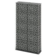 Detailed information about the product Gabion Basket Steel 85x30x200 Cm Silver