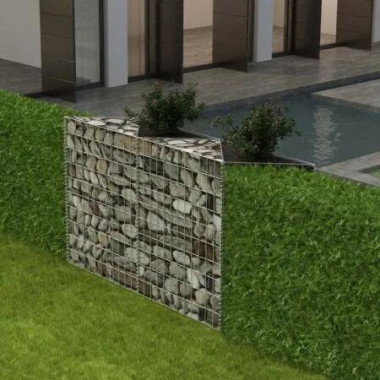 Gabion Basket/Planter/Raised Vegetable Bed Steel 120x30x100 cm