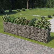 Detailed information about the product Gabion Planter Galvanised Steel 450x50x100 Cm