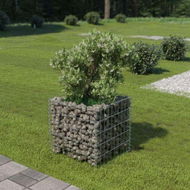 Detailed information about the product Gabion Planter Galvanised Steel 50x50x50 Cm