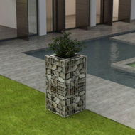 Detailed information about the product Gabion Planter Steel 50x50x100 Cm