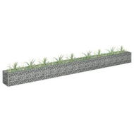 Detailed information about the product Gabion Raised Bed Galvanised Steel 360x30x30 cm