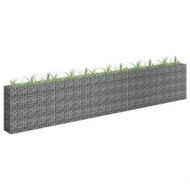 Detailed information about the product Gabion Raised Bed Galvanised Steel 450x30x90 cm