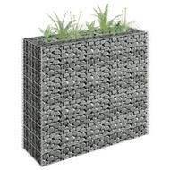 Detailed information about the product Gabion Raised Bed Galvanised Steel 90x30x90 Cm