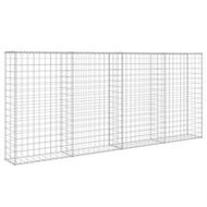 Detailed information about the product Gabion Wall With Covers Galvanised Steel 200x20x85 Cm