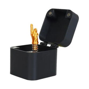 Gag Gift Middle Finger Box White Elephant Funny Prank Joke Quirky Present Men Women Novelty Birthday Party Surprise