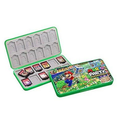 Game Card Case Compatible With Nintendo Switch & Switch Lite / OLED 24 Game Holder Cartridge Case For Game Cards - Mario Party.