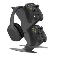 Detailed information about the product Game Controller and Headset Stand for X-box, PlayStation, -Switch, and PC (Black)