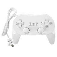 Detailed information about the product Game Controller compatible for Wii Classic Controller Pro - White