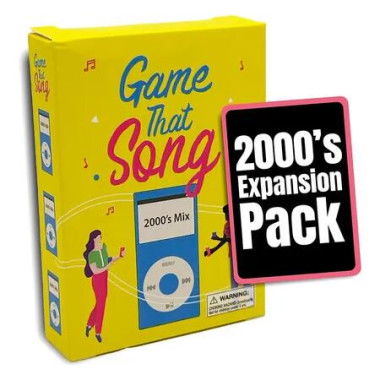 Game That Song 2000s Mix Expansion,Music Card Game for Family and Teens,Hilarious and Competitive Fun for Game Nights