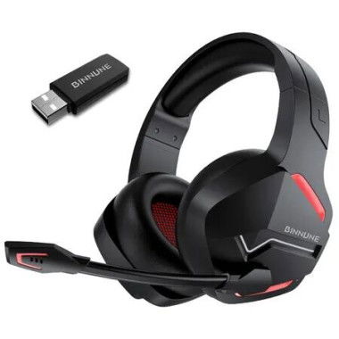 Gaming Headset Wireless Microphone 2.4G Bluetooth PC PS4 PS5 Laptop Computer USB Gamer Headphones Noise Cancelling Surround Sound