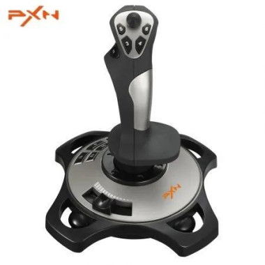 Gaming Joystick PXN PRO 2113 Wired 4 Axles Flight Simulator Controls Stick Professional Video Games Controller Combat Simulation