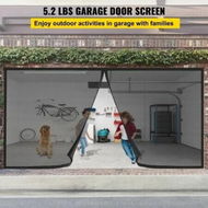 Detailed information about the product Garage Door Screen, 16 x 7 ft for 2 Cars, 5.2 lbs Heavy-Duty Fiberglass Mesh for Quick Entry with Self Sealing Magnet and Weighted Bottom, Kids / Pets Friendly, Easy to Install and Retractable