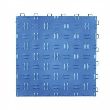 Garage Tiles Interlocking 12x12 in 25 Pack Garage Flooring Tiles Blue