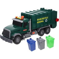 Detailed information about the product Garbage Truck Toy Friction-Powered Trash Truck Friction Powered Recycling Garbage Truck Toy