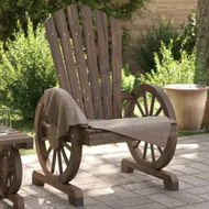 Detailed information about the product Garden Adirondack Chair Solid Wood Fir