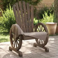 Detailed information about the product Garden Adirondack Chairs 2 pcs Solid Wood Fir