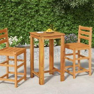 Detailed information about the product Garden Bar Table 60x60x105 Cm Solid Wood Acacia