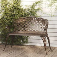 Detailed information about the product Garden Bench 108 Cm Cast Aluminium Bronze