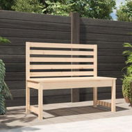 Detailed information about the product Garden Bench 109 Cm Solid Wood Pine