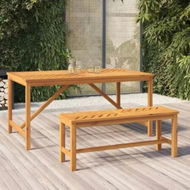 Detailed information about the product Garden Bench 110 cm Solid Wood Acacia