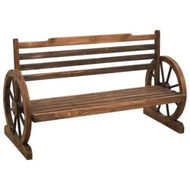 Detailed information about the product Garden Bench 112 cm Solid Firwood