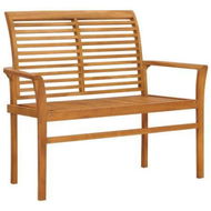 Detailed information about the product Garden Bench 112 Cm Solid Teak Wood