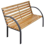 Detailed information about the product Garden Bench 112 Cm Solid Wood Fir