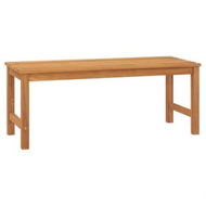 Detailed information about the product Garden Bench 114 Cm Solid Teak Wood