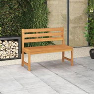 Detailed information about the product Garden Bench 114 Cm Solid Teak Wood