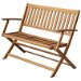 Garden Bench 120 Cm Solid Acacia Wood. Available at Crazy Sales for $169.95