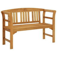 Detailed information about the product Garden Bench 120 Cm Solid Acacia Wood