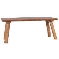 Detailed information about the product Garden Bench 120 Cm Solid Teak Wood