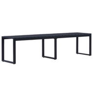 Detailed information about the product Garden Bench 180 Cm PS Board Black