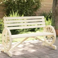 Detailed information about the product Garden Bench 2-Seater Solid Wood Fir