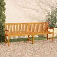 Detailed information about the product Garden Bench 219 cm Solid Acacia Wood