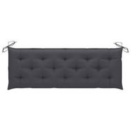 Detailed information about the product Garden Bench Cushion Anthracite 150x50x7 Cm Fabric