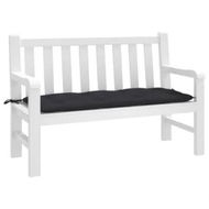 Detailed information about the product Garden Bench Cushion Black 120x50x7 cm Oxford Fabric