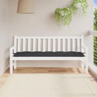 Detailed information about the product Garden Bench Cushion Black 180x50x7 cm Oxford Fabric