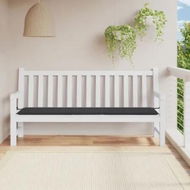 Detailed information about the product Garden Bench Cushion Black 200x50x3 cm Oxford Fabric