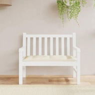 Detailed information about the product Garden Bench Cushion Cream White 110x50x7 cm Oxford Fabric