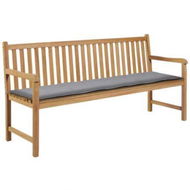 Detailed information about the product Garden Bench Cushion Grey 180x50x3 Cm