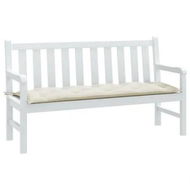 Detailed information about the product Garden Bench Cushion Melange Cream 150x50x7 cm Fabric