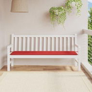 Detailed information about the product Garden Bench Cushion Red 180x50x3 Cm Oxford Fabric