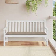 Detailed information about the product Garden Bench Cushion Taupe 150x50x3 cm Oxford Fabric