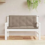 Detailed information about the product Garden Bench Cushions 2 pcs Taupe 120x50x7 cm Oxford Fabric