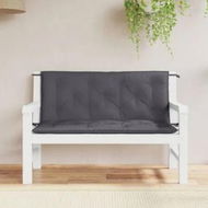 Detailed information about the product Garden Bench Cushions 2pcs Anthracite 120x50x7cm Oxford Fabric