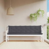 Detailed information about the product Garden Bench Cushions 2pcs Anthracite 200x50x7cm Oxford Fabric