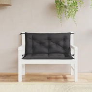 Detailed information about the product Garden Bench Cushions 2pcs Black 100x50x7 cm Oxford Fabric